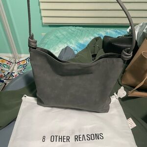 8 Other Reasons Charcoal Shoulder Bag